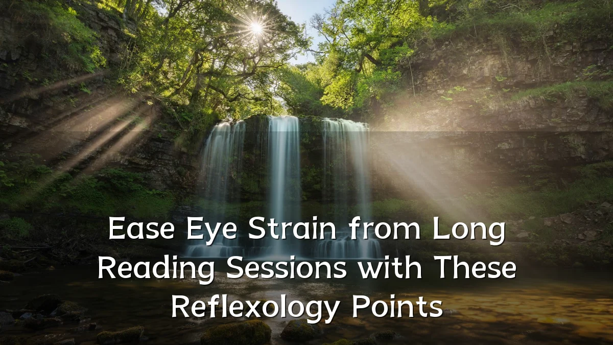 Ease Eye Strain from Long Reading Sessions with These Reflexology Points