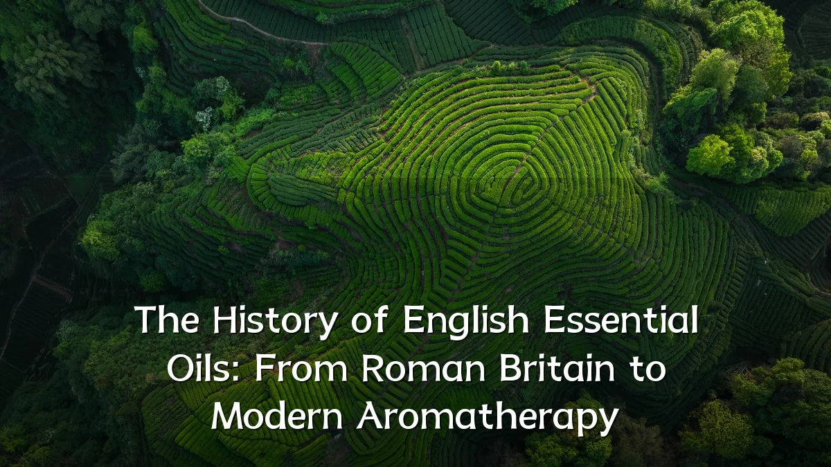The History of English Essential Oils: From Roman Britain to Modern Aromatherapy