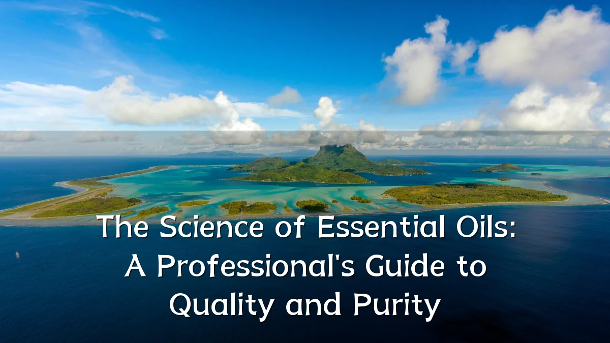 The Science of Essential Oils: A Professional's Guide to Quality and Purity