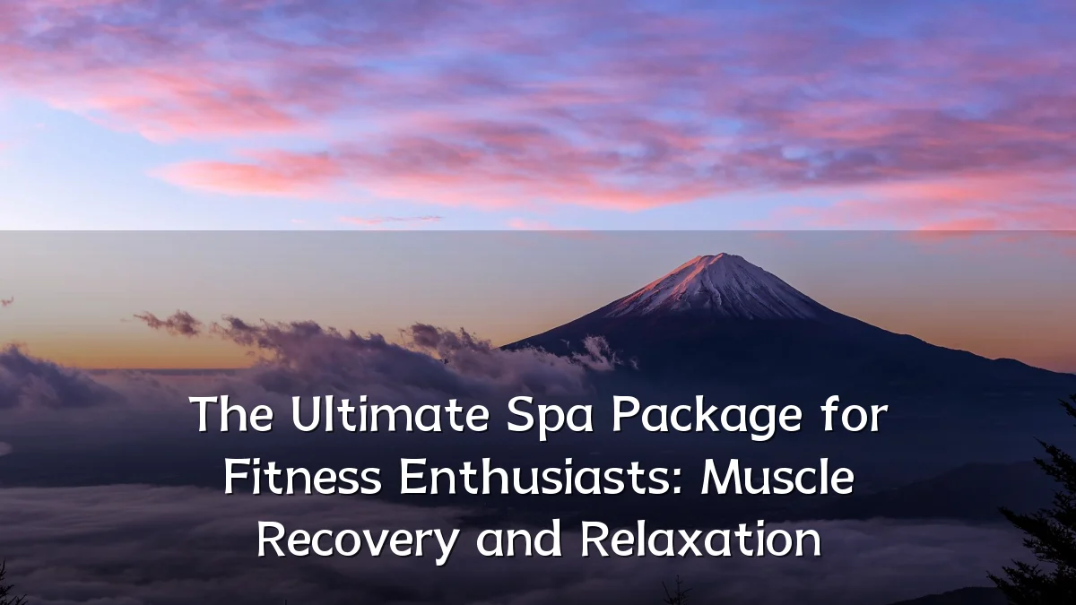 The Ultimate Spa Package for Fitness Enthusiasts: Muscle Recovery and Relaxation